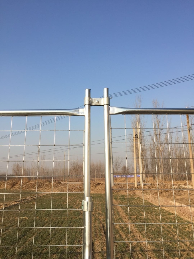 Construcción desprendible 0 temporal galvanizado al aire libre de Mesh Fence Panels 3m m