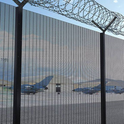malla de la prisión de la alta seguridad 358 de 3m m 3.5m m 4m m que cerca la cerca clara de la visión